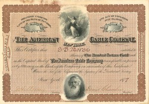 American Cable Co. - Stock Certificate